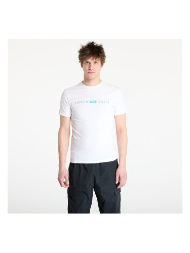 Тениска EA7 Emporio Armani S/Sleeve Crew Neck T-Shirt White M