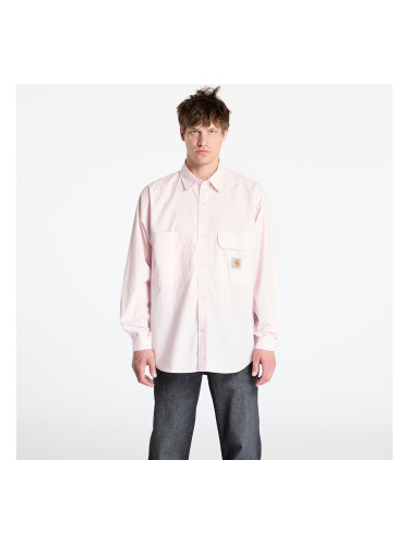Риза Carhartt WIP Longsleeve Irwin Shirt UNISEX Air Pink S