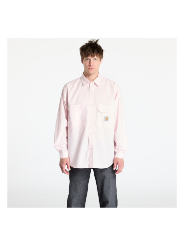 Риза Carhartt WIP Longsleeve Irwin Shirt UNISEX Air Pink S