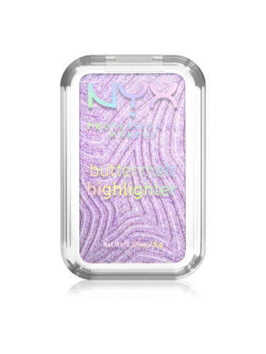 NYX Professional Makeup Buttermelt Highlighter озарител цвят no 1 butta 40 5 гр.