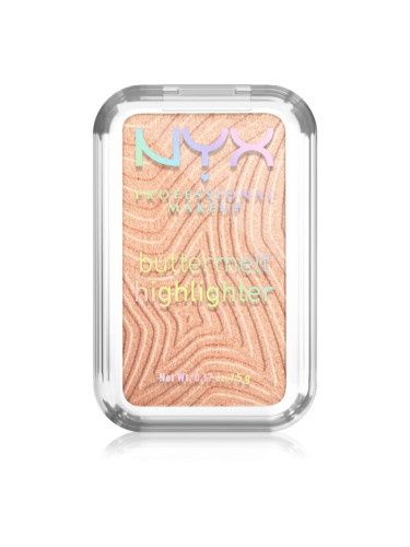 NYX Professional Makeup Buttermelt Highlighter озарител цвят glaze it butta 10 5 гр.