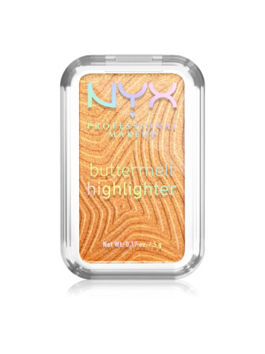 NYX Professional Makeup Buttermelt Highlighter озарител цвят butta bling 30 5 гр.