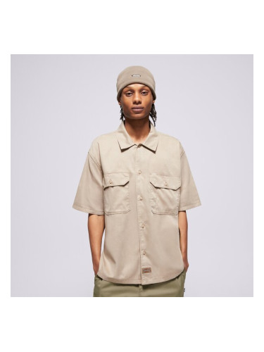 Dickies Риза Unionville Gd Work Shirt Ss мъжки Дрехи Dickies DK0A4Z7Q0DS1 Бежов