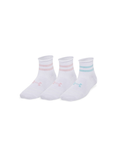 Women's socks Under Armour Essential Nov 3pk Qtr