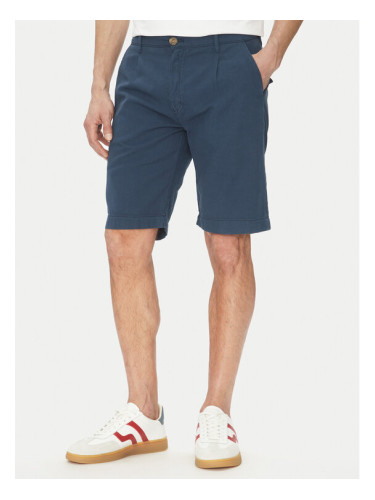 La Martina Шорти от плат Vics MAB004 TL147 Тъмносин Regular Fit