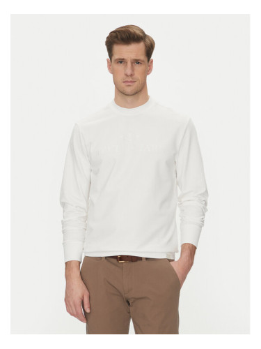 Paul&Shark Суитшърт 25411881 Бял Regular Fit