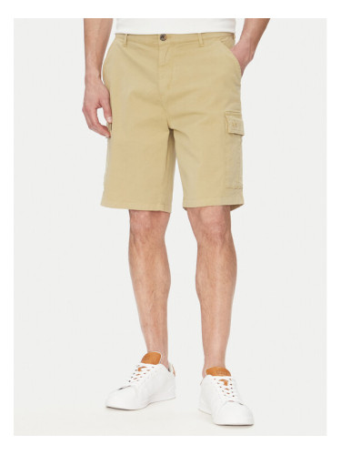 La Martina Шорти от плат MAB002 TW536 Бежов Regular Fit