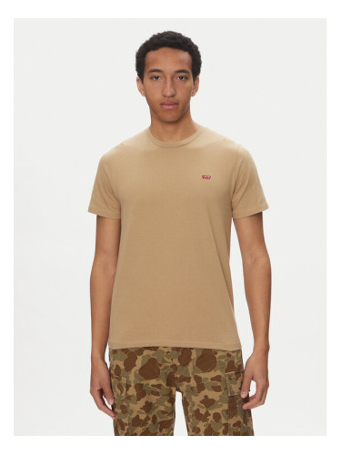 Levi's® Тишърт Original Housemark 56605-0261 Бежов Standard Fit