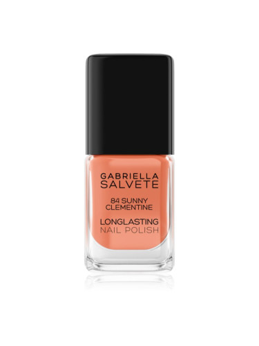 Gabriella Salvete Longlasting Enamel дълготраен лак за нокти със силен гланц цвят 84 Sunny Clementine 11 мл.