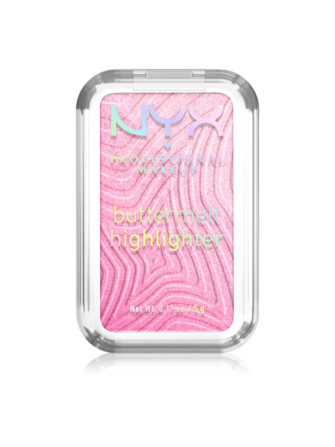 NYX Professional Makeup Buttermelt Highlighter озарител цвят u butta werk 15 5 гр.