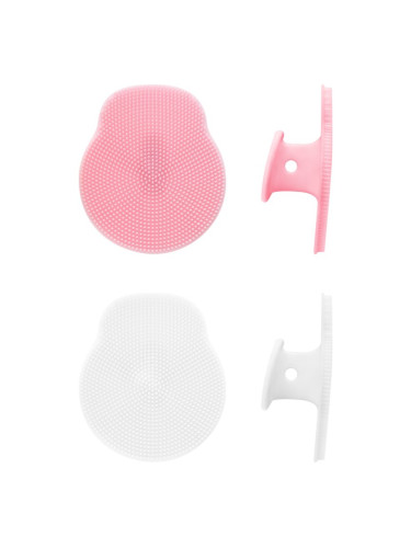 Brushworks Silicone Cleansing Pads ексфолиращи почистващи възглавнички 2 бр.