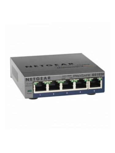 Ключ за десктоп Netgear GS105E-200PES        5P Gigabit RJ45