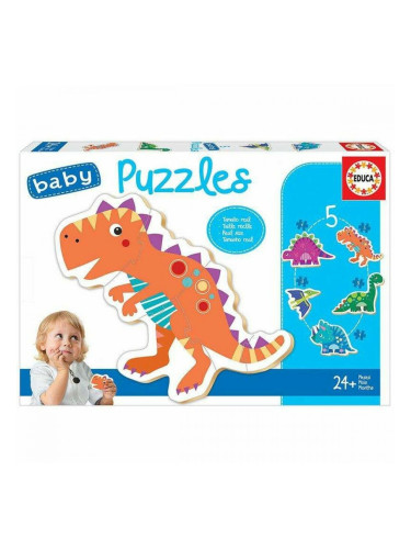 Детски Пъзел Educa    Динозавър 5 Части