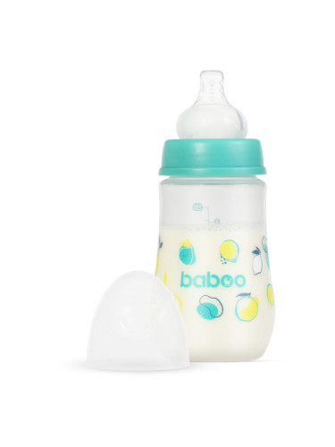 Baboo Anti-colic Feeding Bottle шише против колики Lagoon Fiesta, 3 m+ 250 мл.