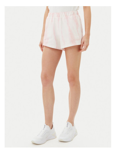 Guess Спортни шорти V5GD11 KCRQ0 Розов Relaxed Fit