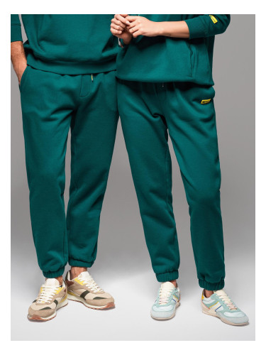 Ombre Classic unisex sweatpants with drawstrings - dark green