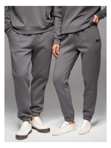 Ombre Classic sweatpants with drawstrings unisex-grey