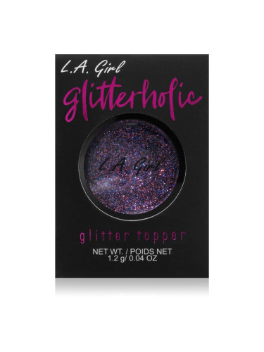 L.A. Girl Cosmetics Glitterholic сенки за очи с блясък цвят Party Girl 1.2 гр.