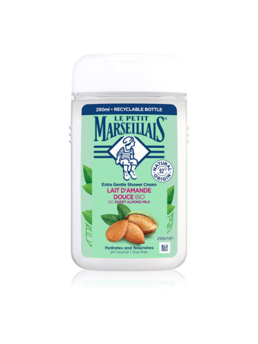 Le Petit Marseillais Sweet Almond Milk BIO крем душ гел 250 мл.