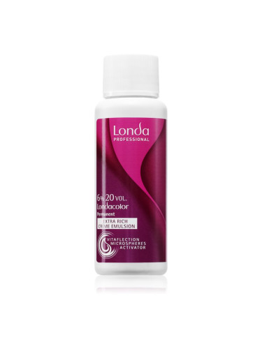 Londa Professional Londacolor активираща емулсия за всички видове коса 6 % Vol.20 60 мл.