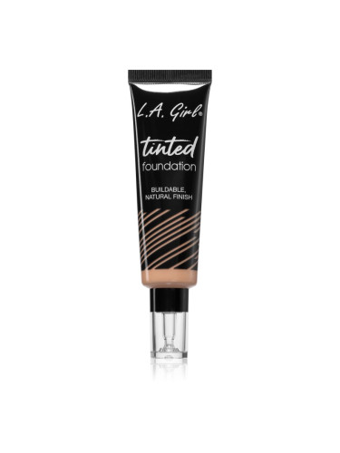 L.A. Girl Cosmetics Tinted Foundation хидратиращ тониращ крем цвят Warm Beige 30 мл.