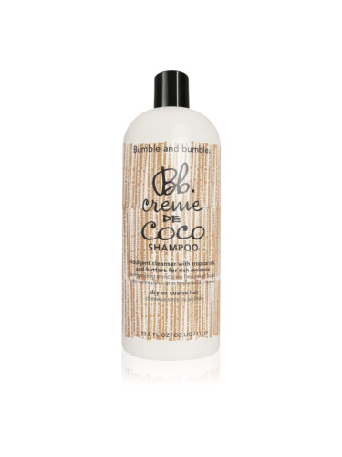 Bumble and bumble Creme De Coco Shampoo хидратиращ шампоан за силна, груба и суха коса 1000 мл.