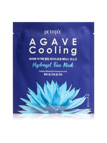 Petitfée Agave Cooling интензивна хидрогелна маска за успокояване на кожата 32 гр.