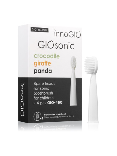 innoGIO GIOSonic Spare Heads резервни глави за четка за зъби GIOSonic 4 бр.