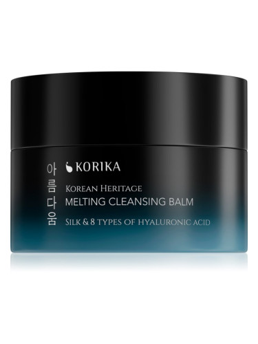 KORIKA Korean Heritage Silk & 8 Types of Hyaluronic Acid Melting Cleansing Balm балсам за почистване и премахване на грим 100 мл.
