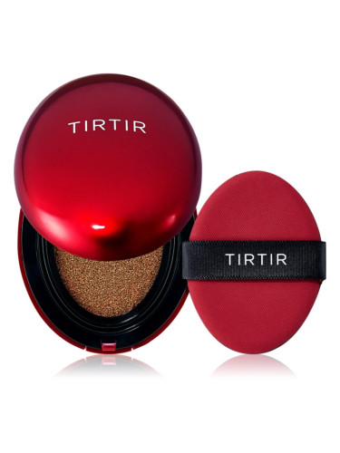 TIRTIR Mask Fit Red Cushion Mini дълготраен грим в гъбичка цвят 45N Saddle Brown 4.5 гр.