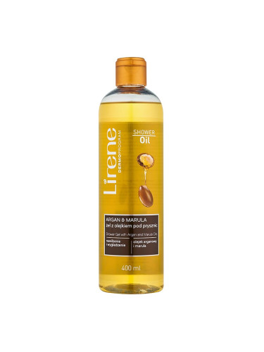 Lirene Shower Oil Argan and Marula душ масло с подхранващ ефект 400 мл.