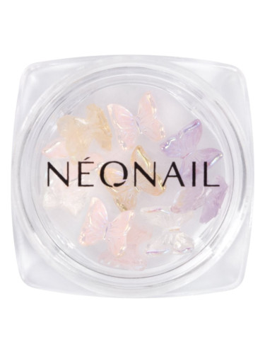 NEONAIL Nail Art 3D Butterflies украса за нокти 10 бр.