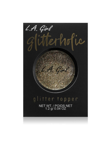 L.A. Girl Cosmetics Glitterholic сенки за очи с блясък цвят Goal Digger 1.2 гр.