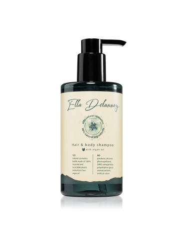 Ella Delannoy Hair & Body Shampoo органичен шампоан за тяло и коса 310 мл.