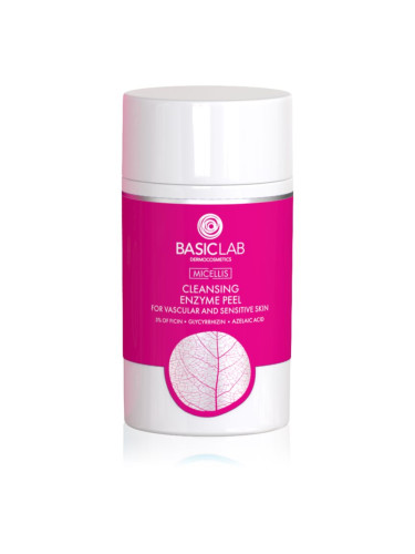 BasicLab Dermocosmetics Micellis ензиматичен пилинг против зачервяване на кожата 35 гр.