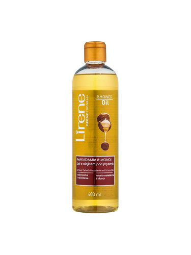 Lirene Shower Oil Makadamia and Monoi душ масло с хидратиращ ефект 400 мл.