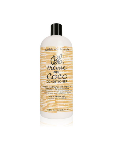 Bumble and bumble Creme De Coco Conditioner балсам за изглаждане и укротяване на хвърчаща и непокорна коса 1000 мл.