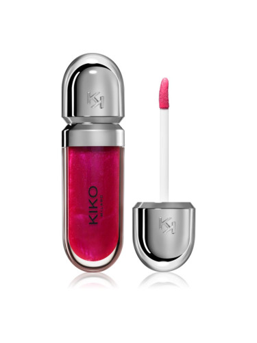 KIKO Milano 3D Hydra Lipgloss хидратиращ блясък за устни цвят 23 Magenta 6.5 мл.