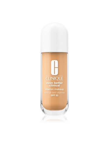 Clinique Even Better™ Vitamin Makeup течен фон дьо тен SPF 50 цвят Light Medium Warm 2 30 мл.