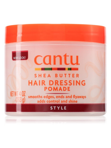 CANTU Shea Butter Dressing Pomade помада за коса с масло от шеа 113 гр.
