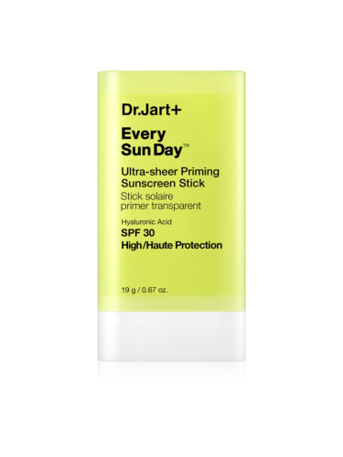 Dr. Jart+ Every Sun Day™ Ultra-Sheer Priming Sunscreen Stick слънцезащитен крем в стик SPF 30 19 гр.