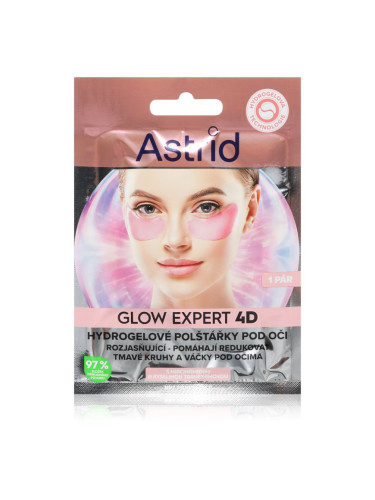 Astrid Glow Expert маска за очи против бръчки, фоликули и тъмни кръгове 2 бр.
