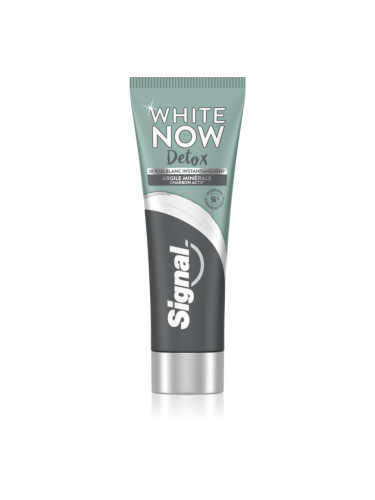 Signal White Now Detox Charcoal паста за зъби 75 мл.