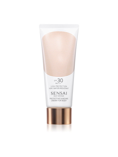 Sensai Silky Bronze слънцезащитен крем за тяло SPF 30 150 мл.