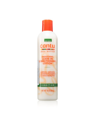 CANTU Shea Butter Leav-In Cond Lotion балсам без отмиване с ревитализиращ ефект 284 мл.