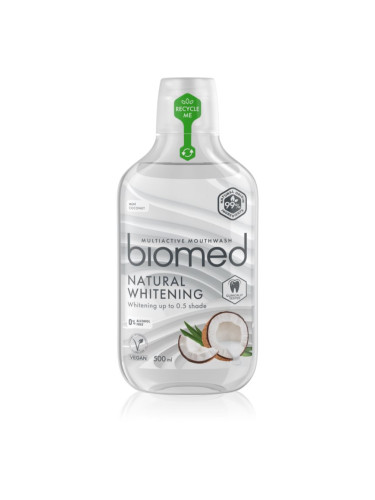 Biomed Natural Whitening вода за уста 500 мл.