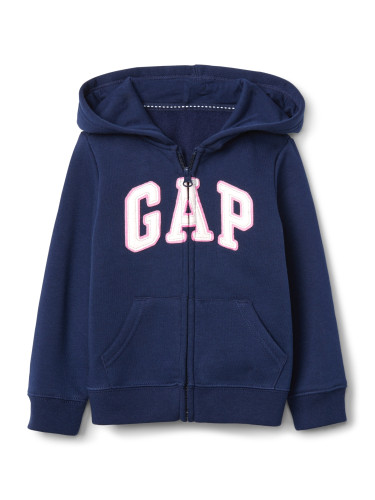 Blue girls' sweatshirt GAP logo