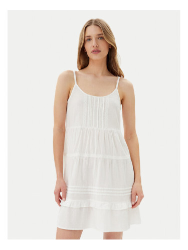 Vero Moda Лятна рокля Pretty 10325236 Бял Regular Fit