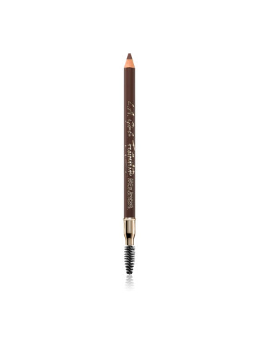 L.A. Girl Cosmetics Featherlite дълготраен молив за вежди с четка цвят Medium Brown 1.1 гр.