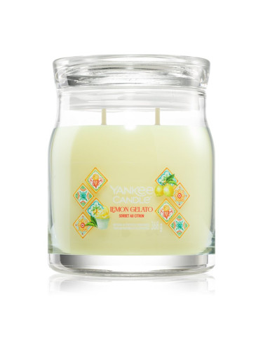 Yankee Candle Lemon Gelato ароматна свещ 368 гр.